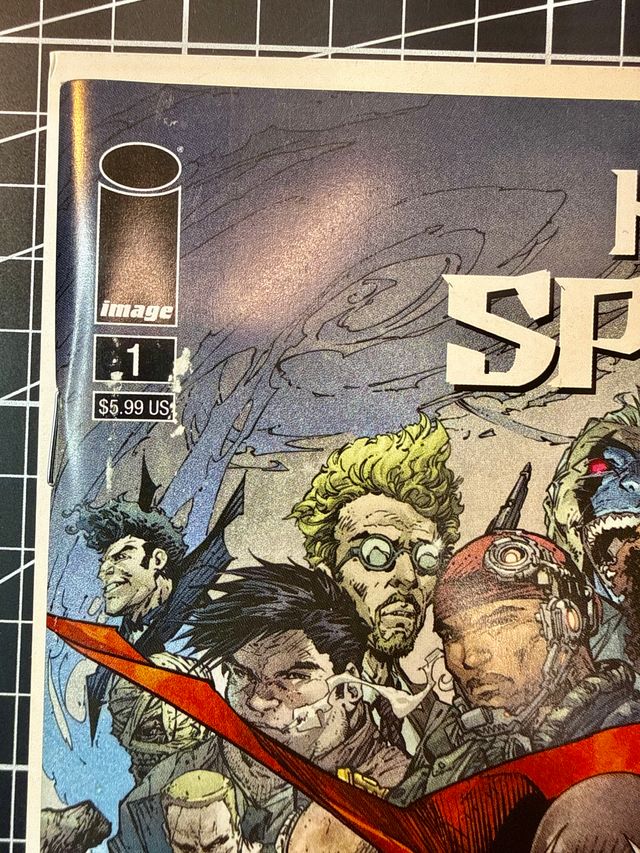 Comics USA King Spawn #1 Portada de Brett Booth