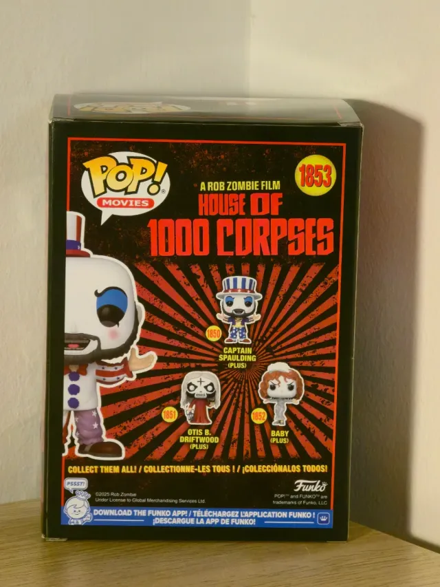 Funko Pop Captain Spaulding 1853 + protector