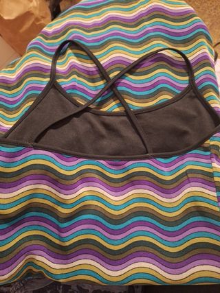 Vestido largo von un diseño ondulado