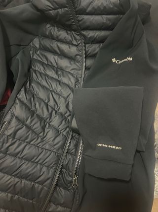 Chaqueta Columbia Omni-Heat con capucha