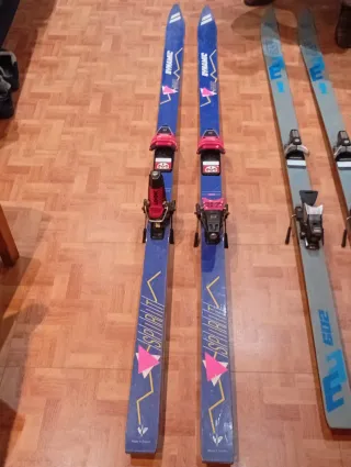 2 Esquís: Elan 602 y Dynamic Spirit