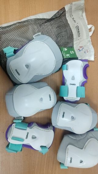 Protecciones Oxelo Talla S Patinaje