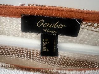 Jersey de chica. October. Talla L