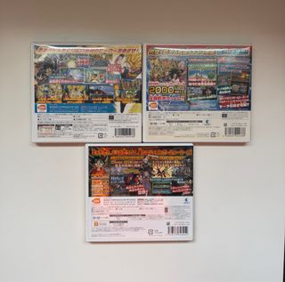 Lote Juegos Dragon Ball Heroes 1, Heroes 2 y X