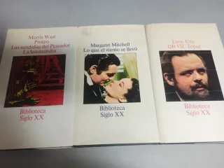 3 Libros Biblioteca Siglo XX