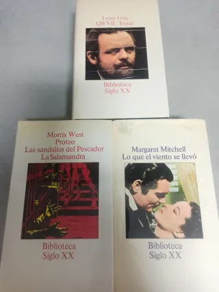 3 Libros Biblioteca Siglo XX