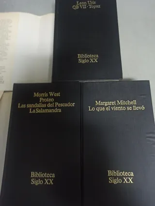3 Libros Biblioteca Siglo XX