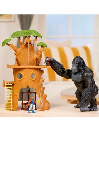 Terra Gorila Gigante con Casa Árbol