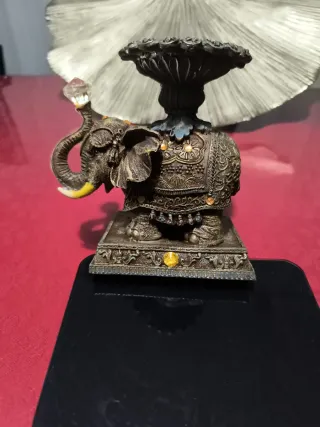 Elefante Decoración Resina