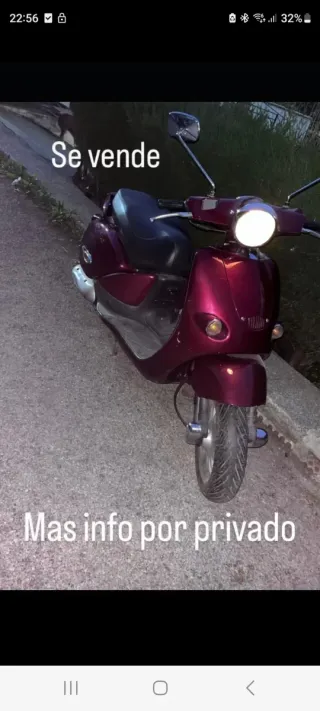 Aprilia Habana 49cc Moto