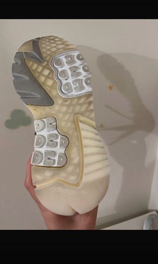 Zapatillas Adidas Nite Jogger gris/naranja