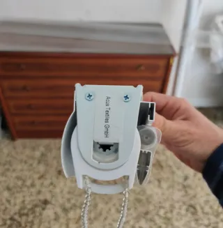 Estor enrollable blanco semi-dia