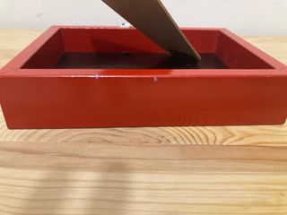 Marco fotos IKEA KIBBA 12x8cm rojo