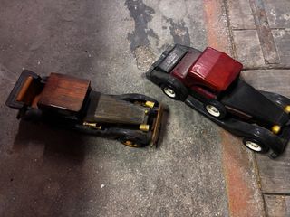 Modellini auto in legno