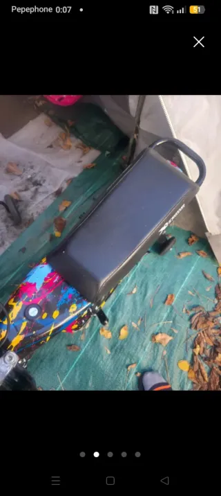 Mini moto eléctrica infantil