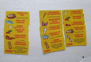 Piezas para juego Operación