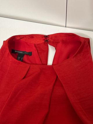 Vestido rojo fiesta elegante