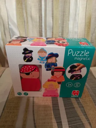 Puzzle magnético Goula personajes 12 piezas