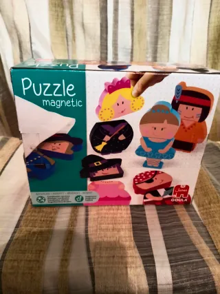 Puzzle magnético Goula personajes 12 piezas