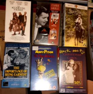 Lote VHS Películas Clásicas versión original