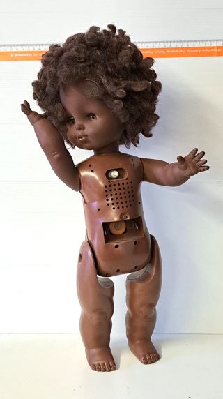 Bambola Vintage Rarissima Da Collezione; 50 Cm