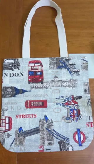 Bolso Tela Mujer - Tote Bag.