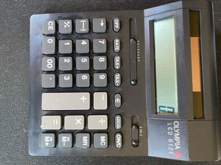 Calculadora Olympia LCD 612E