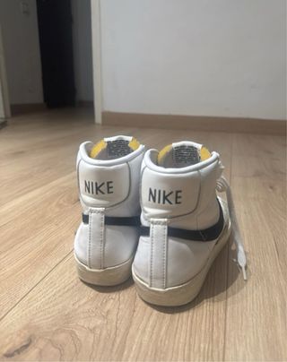 Nike Blazer Mid Zapatillas Blancas Talla