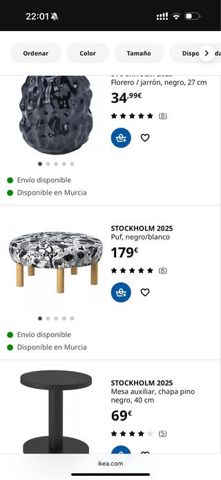 Puf IKEA STOCKHOLM 2025