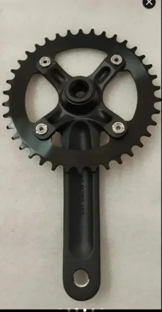 Bielas Monoplato para eje de cuadradillo plato 38