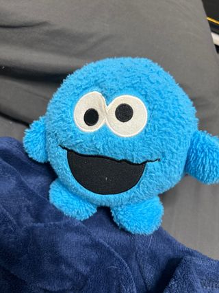 Muñeco azul peluche