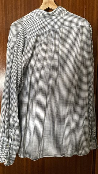 Camisa Polo Ralph Lauren Cuadros Azul Talla XXL