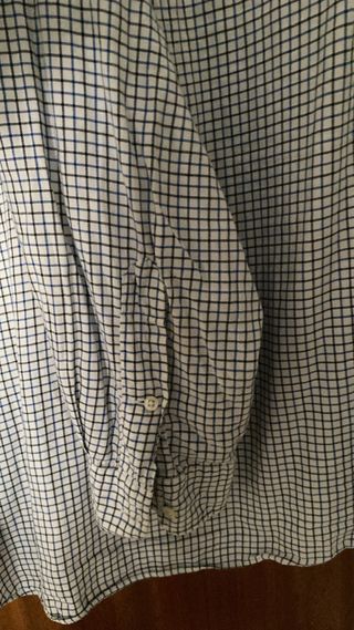 Camisa Polo Ralph Lauren Cuadros Azul Talla XXL