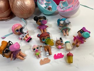 Lote Muñecas LOL y Mochila