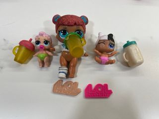 Lote Muñecas LOL y Mochila