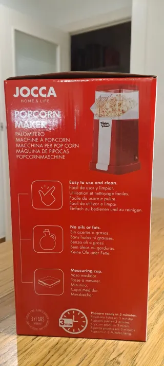 Palomitera Jocca Vintage Roja