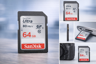 Cartão SD SanDisk Ultra 64GB – 80MB/s – Class 10