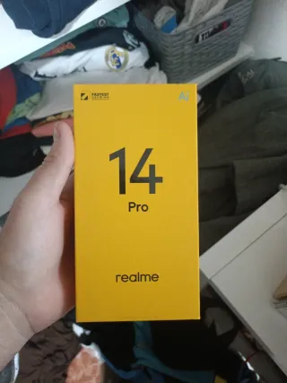 Móvil Realme 14 Pro+ 5G Blanco/Dorado (SIN ABRIR)