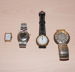 LOTE DE 4 RELOJES ANTIGUOS (LM3)