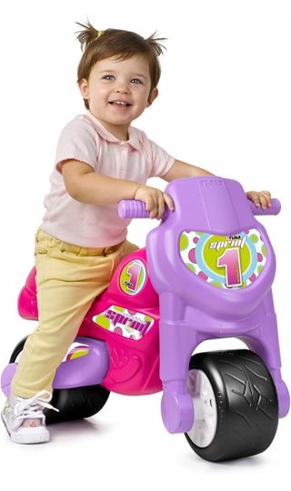 Motofeber 1 Sprint Girl, Correpasillo de Color Rosa Moto