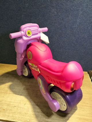 Motofeber 1 Sprint Girl, Correpasillo de Color Rosa Moto