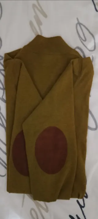 Jersey Massimo Dutti cuello mock cremallera T/L