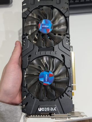 Tarjeta Gráfica Yeston RX 580 8GB GDDR5 2048SP