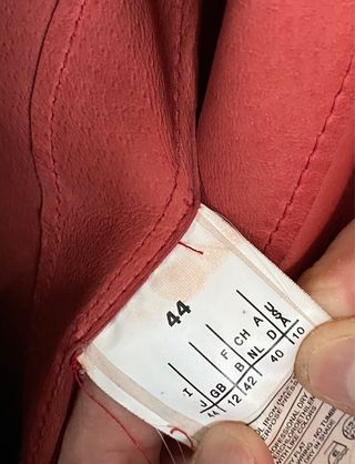 Giacca iBlues scamosciata rossa Tg 44