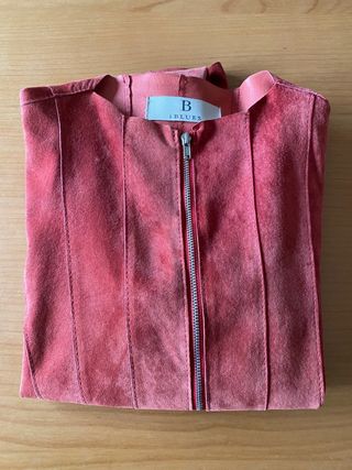 Giacca iBlues scamosciata rossa Tg 44