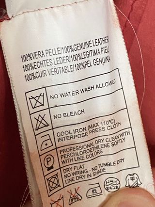 Giacca iBlues scamosciata rossa Tg 44