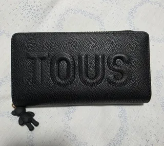 Cartera  camell ,beis  con Oso