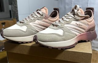 Playeros Pepe Jeans Marrones y Rosas sin estrenar