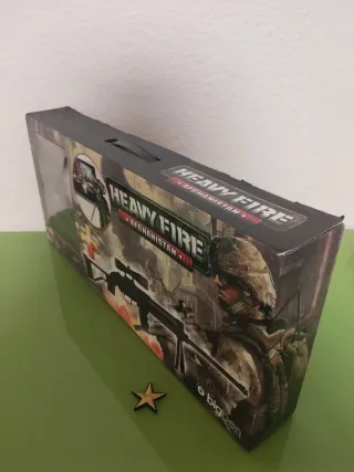🇪🇸 Pack Heavy Fire Afganistán Wii y Fusil