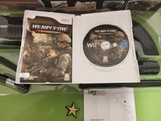 🇪🇸 Pack Heavy Fire Afganistán Wii y Fusil